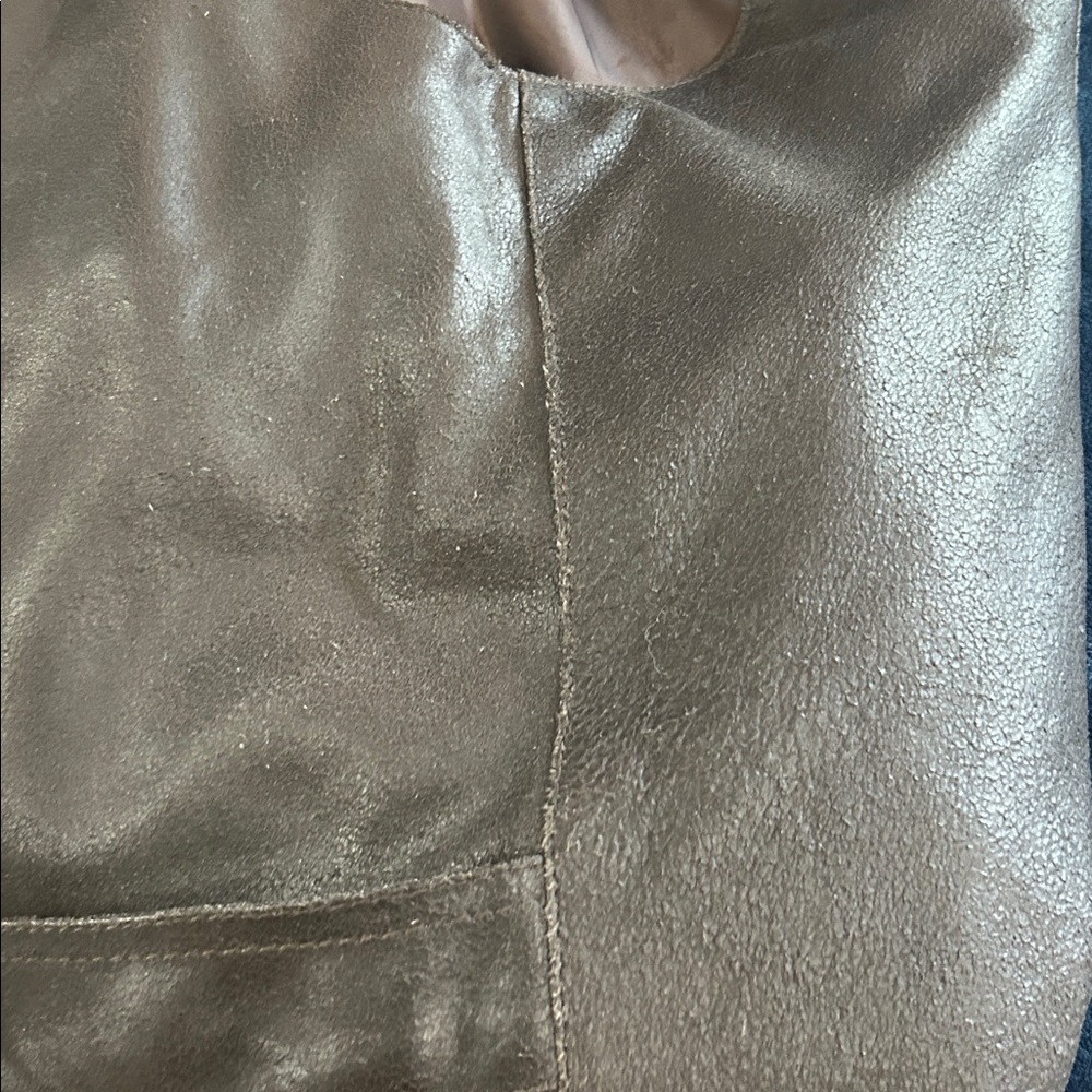Cripple Creek Men's small Brown Leather Vest - Picture 11 of 12